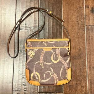 Lauren Ralph Bridle Equestrian Crossbody bag